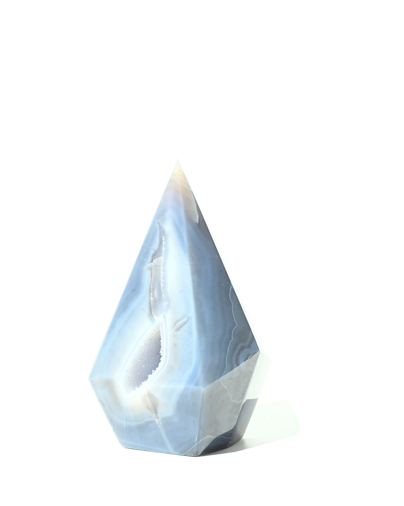 Amethyst Pyramid 614g view 3