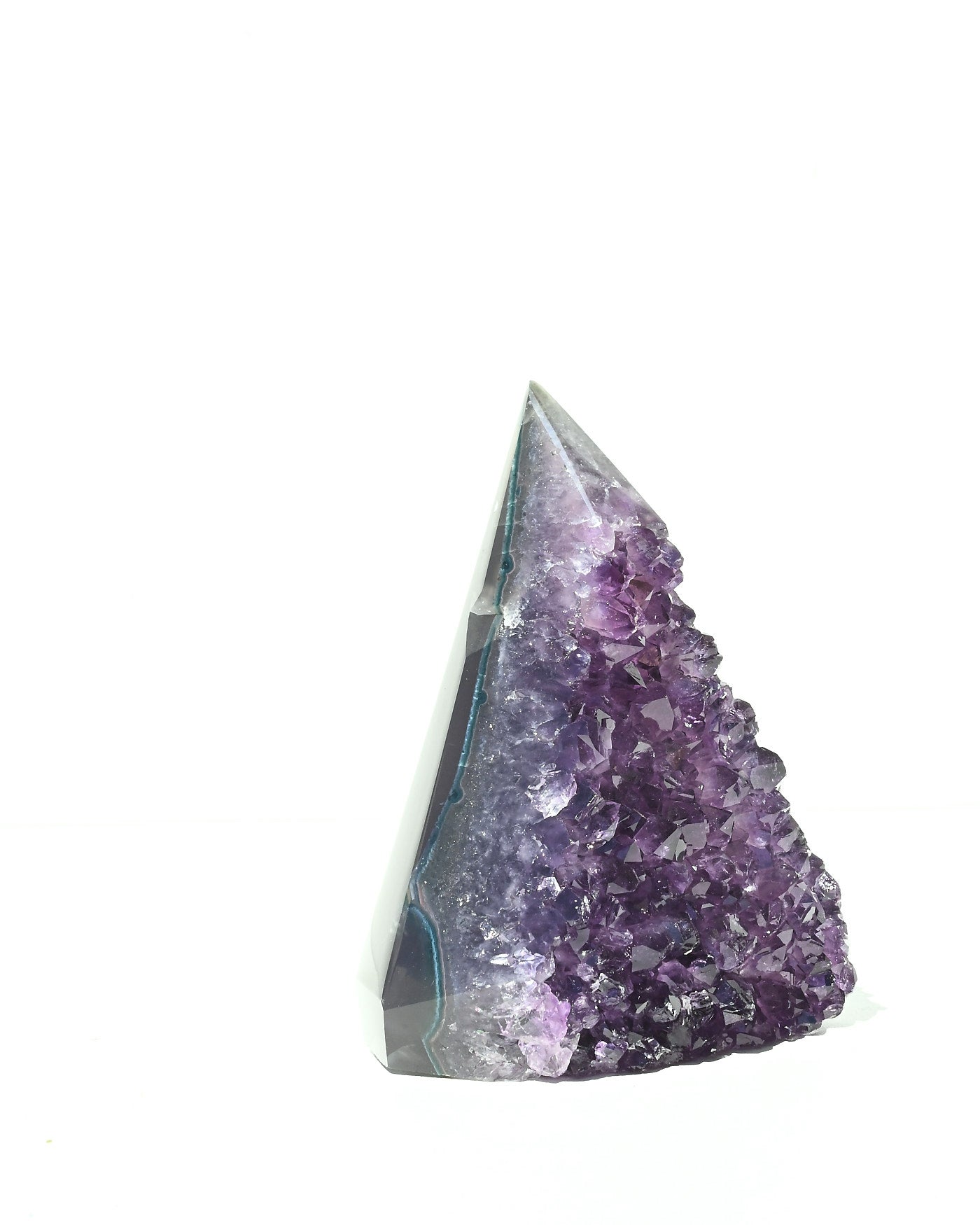 Amethyst Pyramid 822g view 2