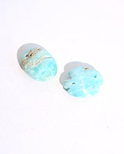 Blue Aragonite Palm Stone
