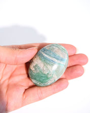 Blue Green Kyanite Palm Stone