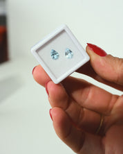 Blue Topaz Loose Gemstone Pair