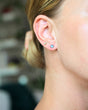 Blue Topaz Sterling Silver Stud Earrings