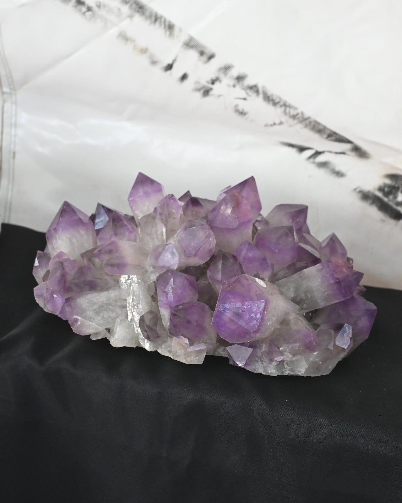 Bolivian Amethyst Cluster Statement (22 in)