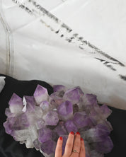 Bolivian Amethyst Cluster Statement (22 in)