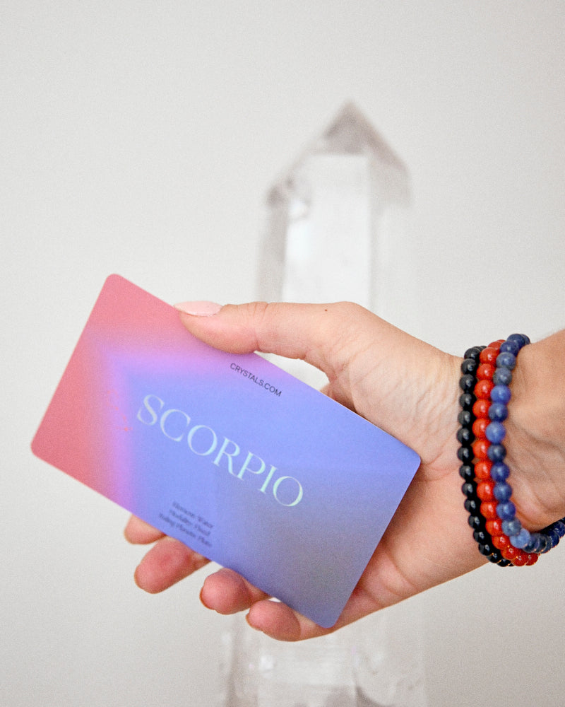 Best Crystals for scorpio 