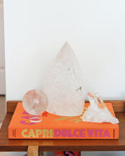 The Amplify Collection – Quartz Flame, Sphere & Cluster