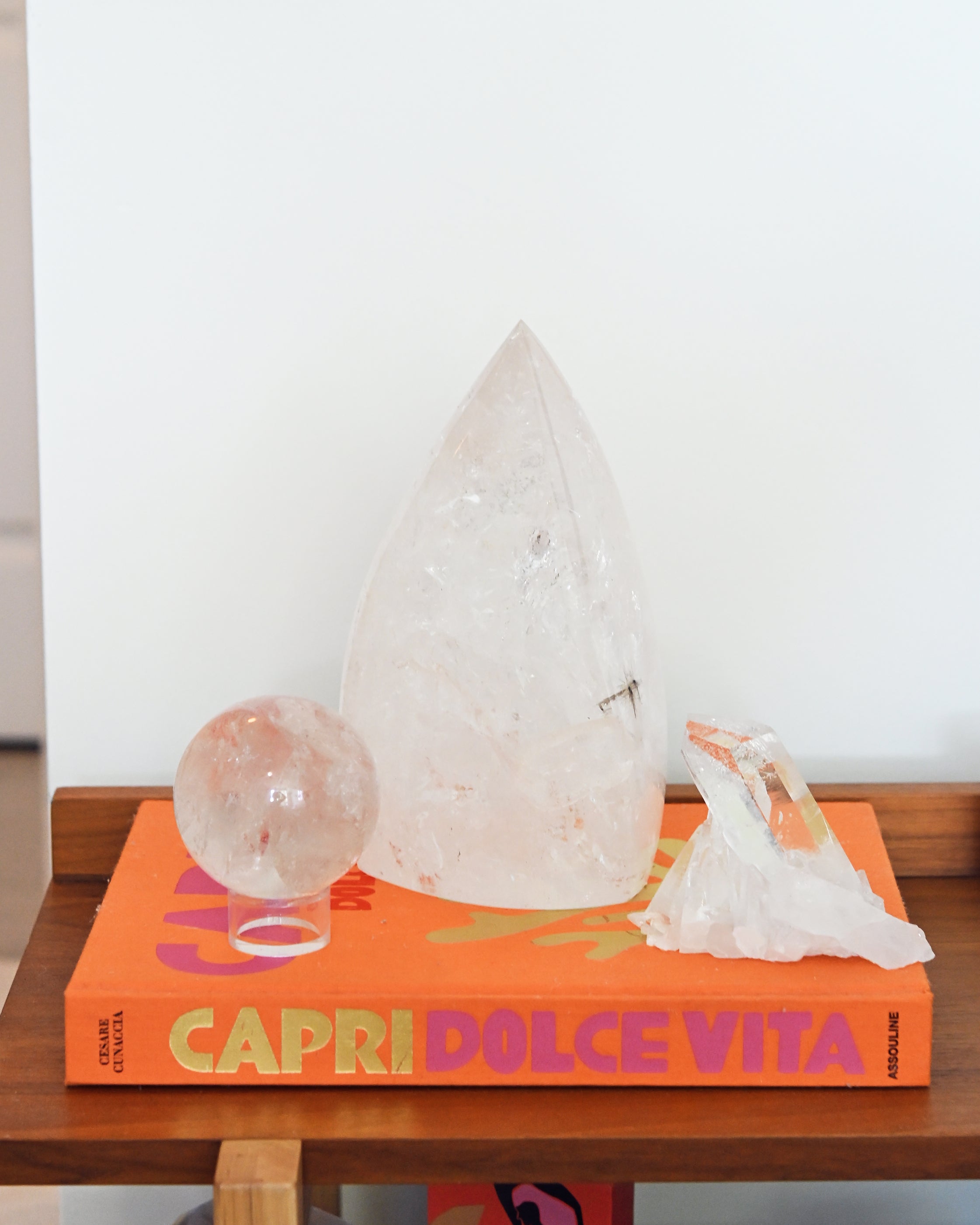 The Amplify Collection – Quartz Flame, Sphere & Cluster