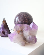 CALM Bundle -  Amethyst + Lepidolite + Shungite