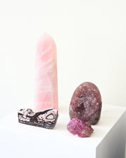 Love Set – Rose Quartz, Amethyst, Cobaltoan Calcite, Jasper