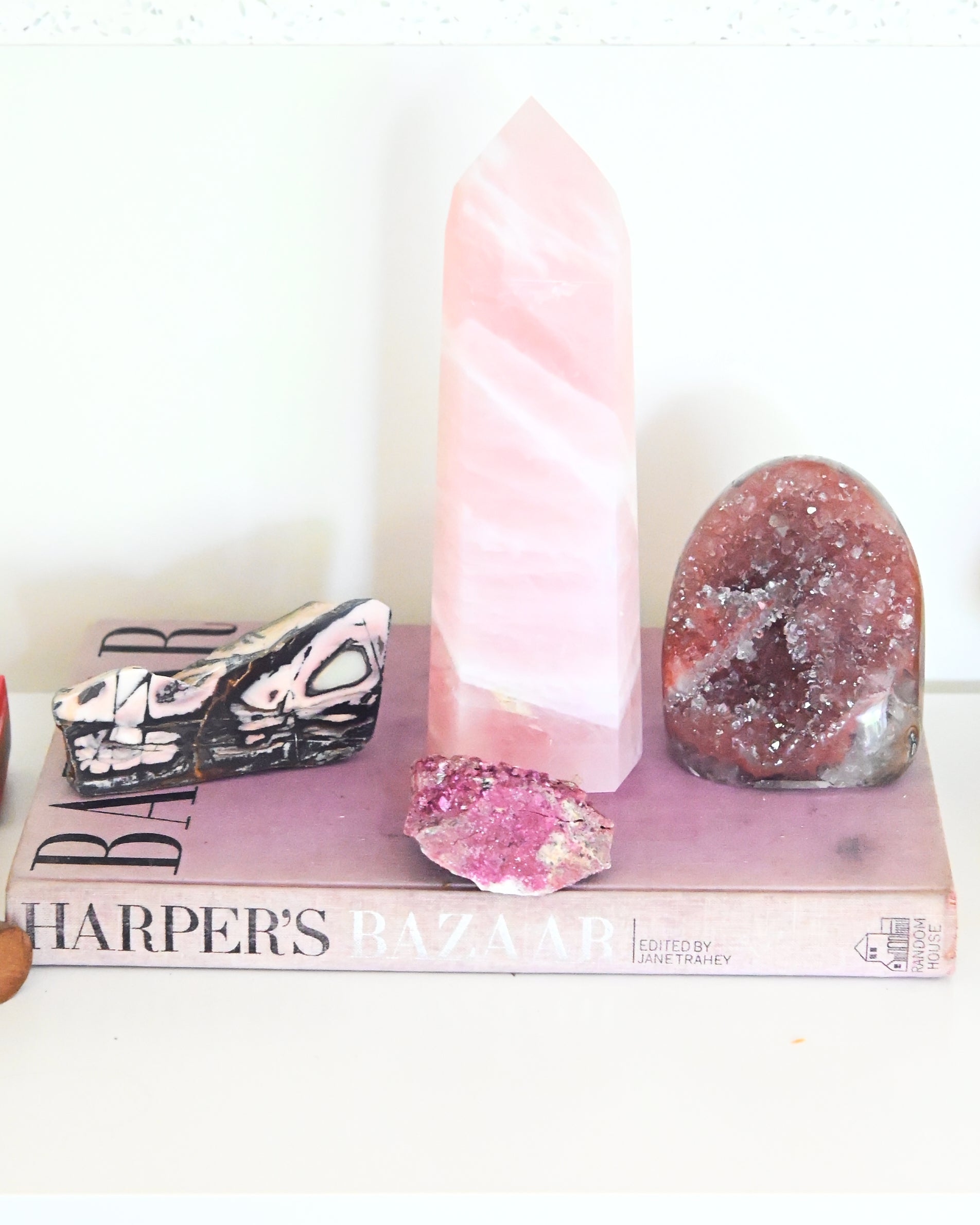 Love Set – Rose Quartz, Amethyst, Cobaltoan Calcite, Jasper