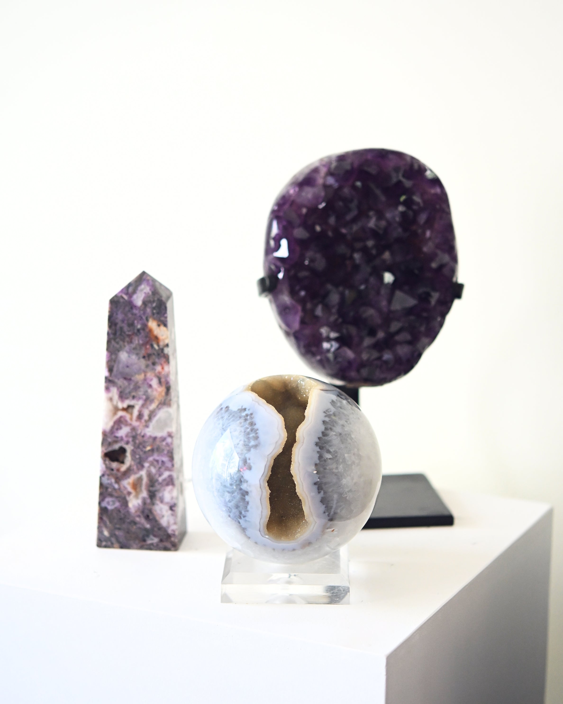 Statement Amethyst & Agate Bundle – Harmony, Clarity & Calm