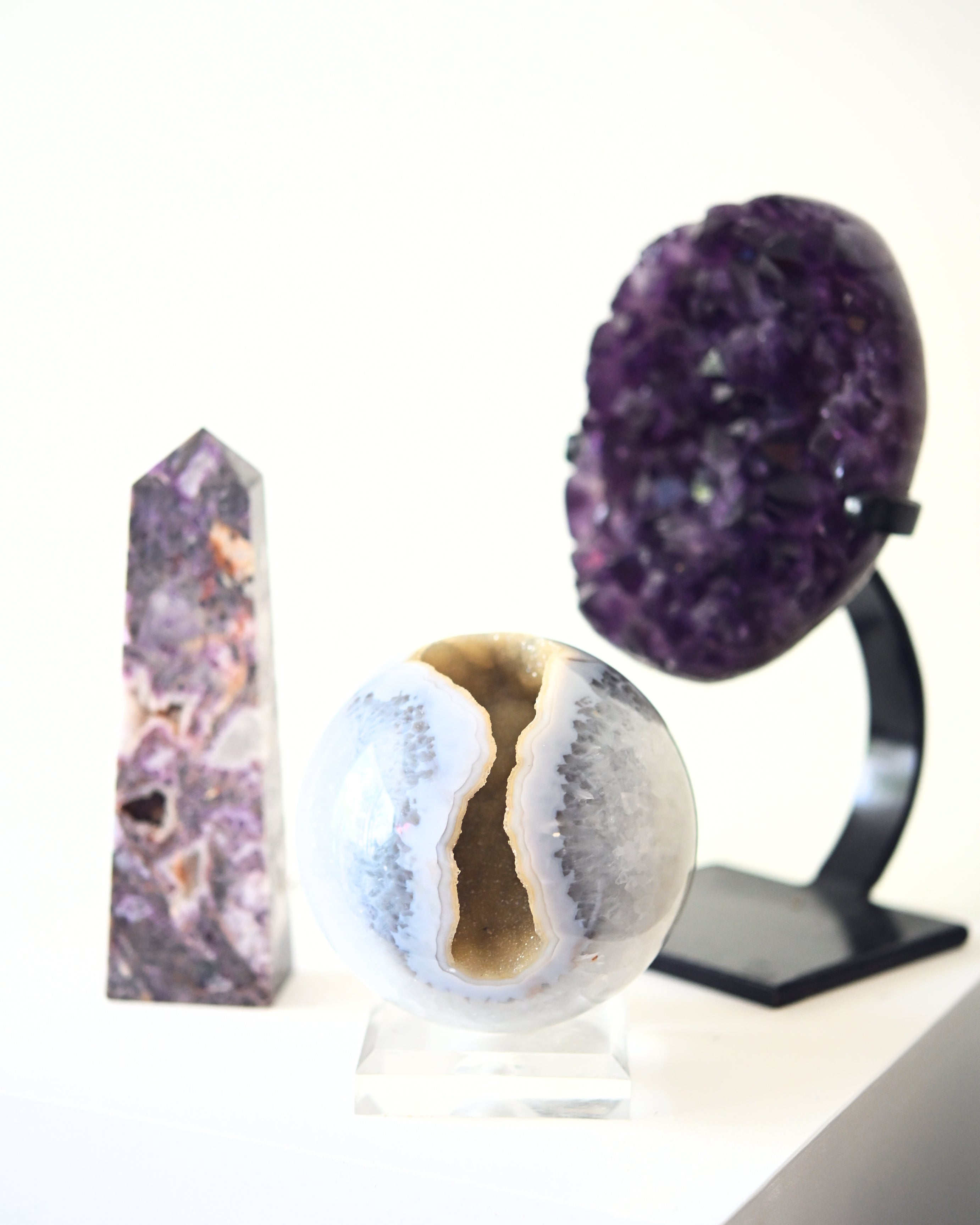 Statement Amethyst & Agate Bundle – Harmony, Clarity & Calm