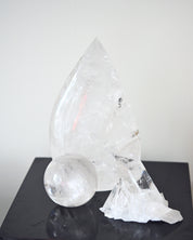 The Amplify Collection – Quartz Flame, Sphere & Cluster