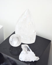 The Amplify Collection – Quartz Flame, Sphere & Cluster