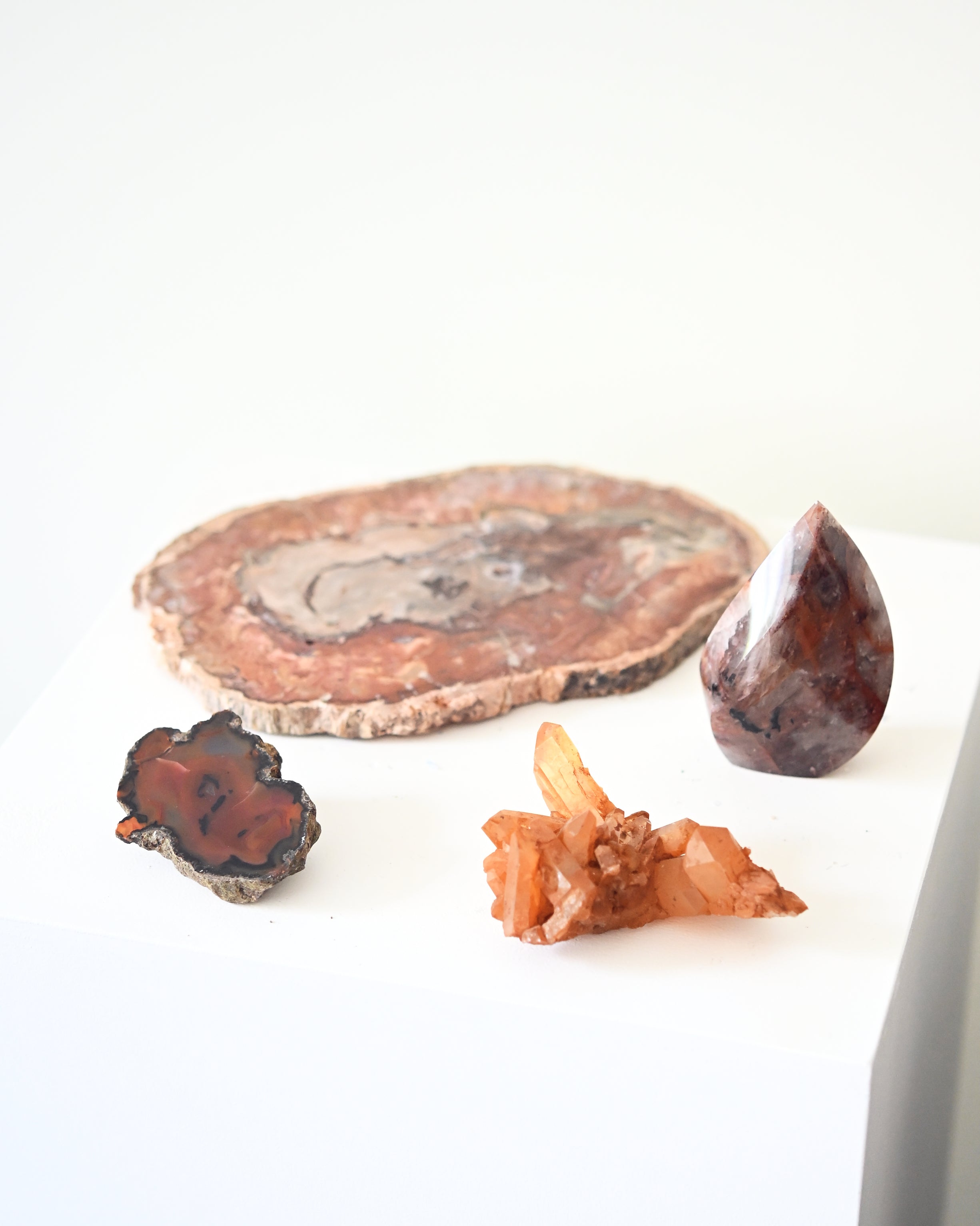 Grounded Fire Bundle - Slab + Geode + Flame + Cluster