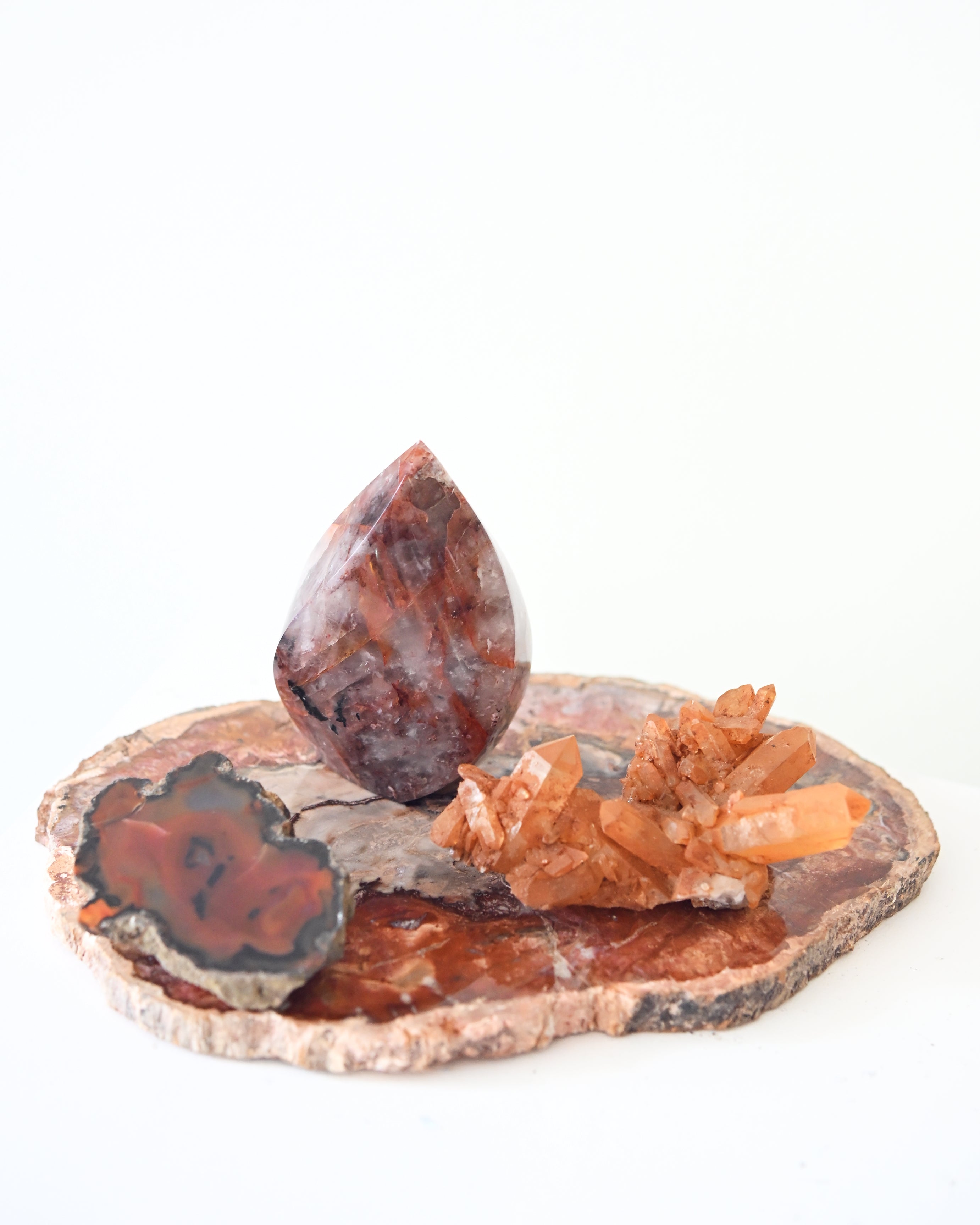 Grounded Fire Bundle - Slab + Geode + Flame + Cluster