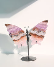 Amethyst Agate Butterfly