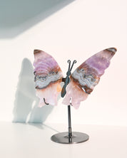 Amethyst Agate Butterfly