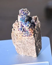 Chalcopyrite on Druzy Quartz Casteel Mine 0.42 lb