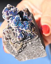 Chalcopyrite on Druzy Quartz Casteel Mine 0.42 lb