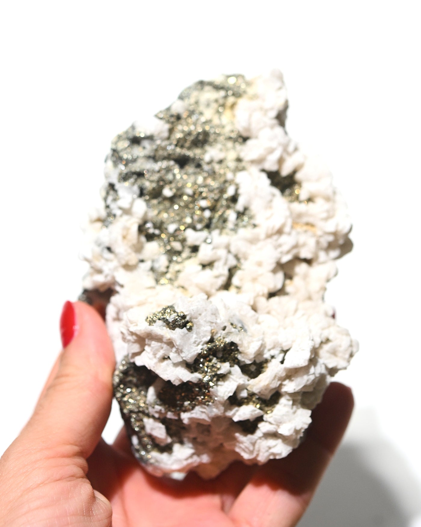 Calcite with Pyrite 626g