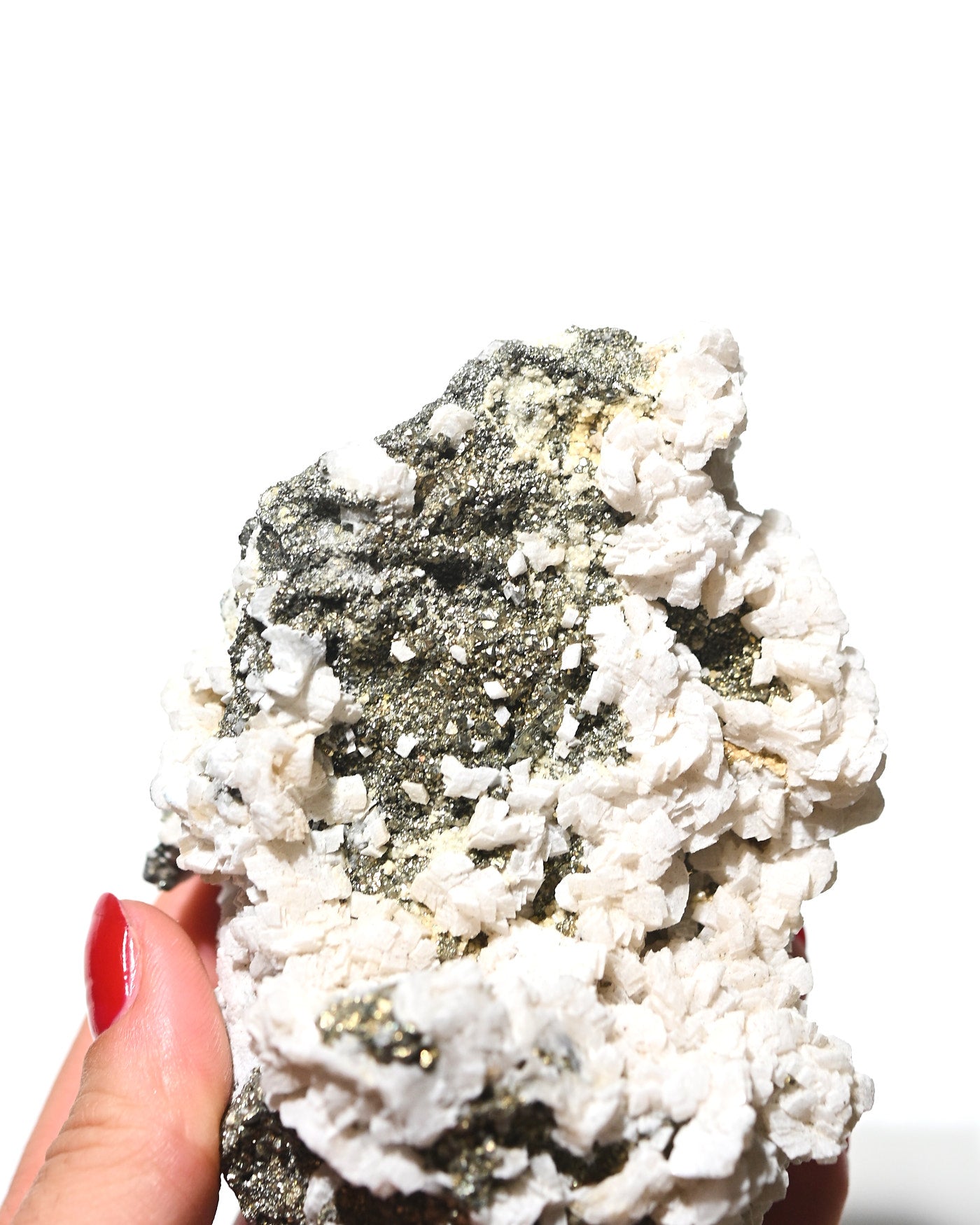 Calcite with Pyrite 626g