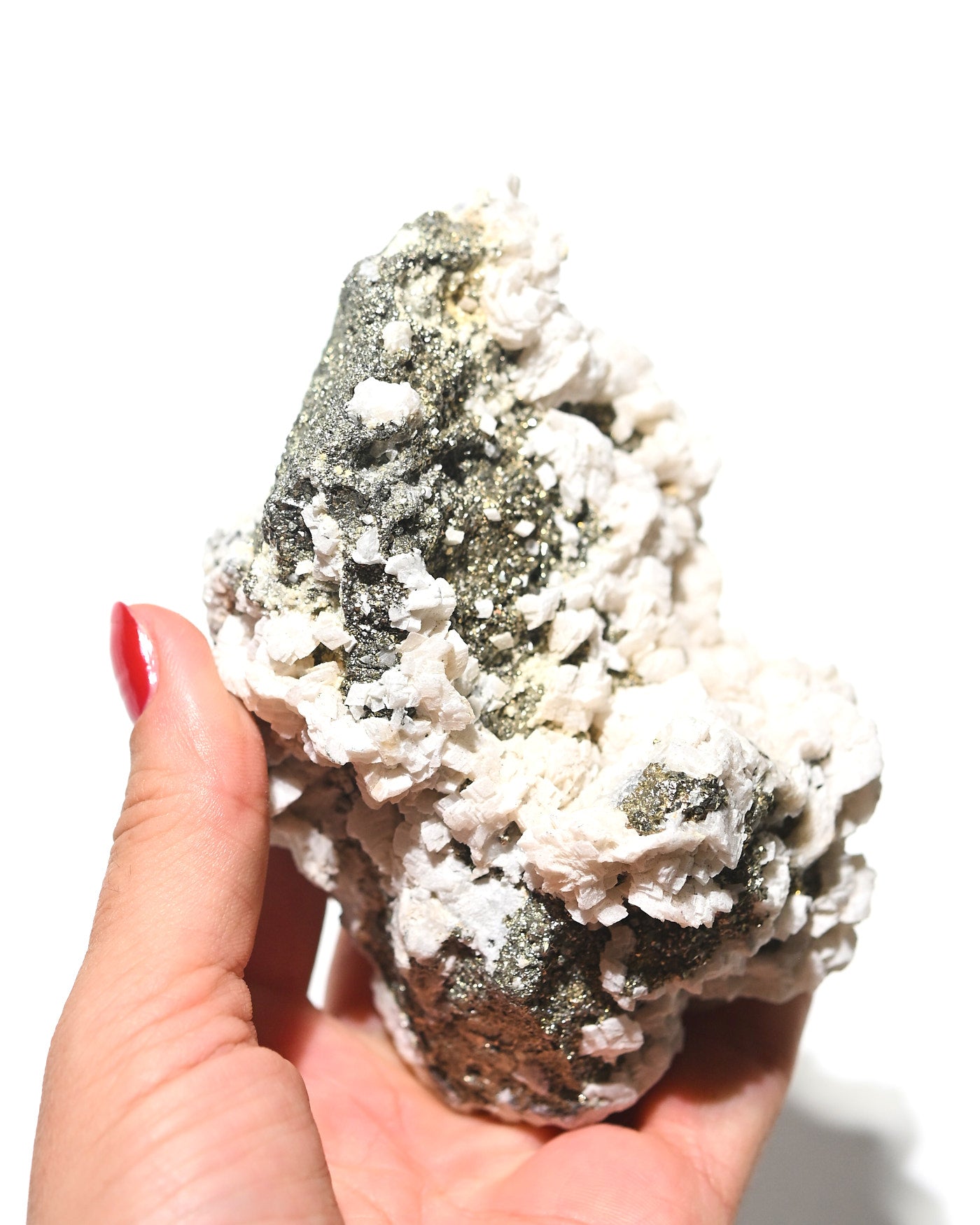 Calcite with Pyrite 626g
