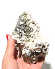 Calcite with Pyrite 626g