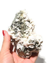 Calcite with Pyrite 626g
