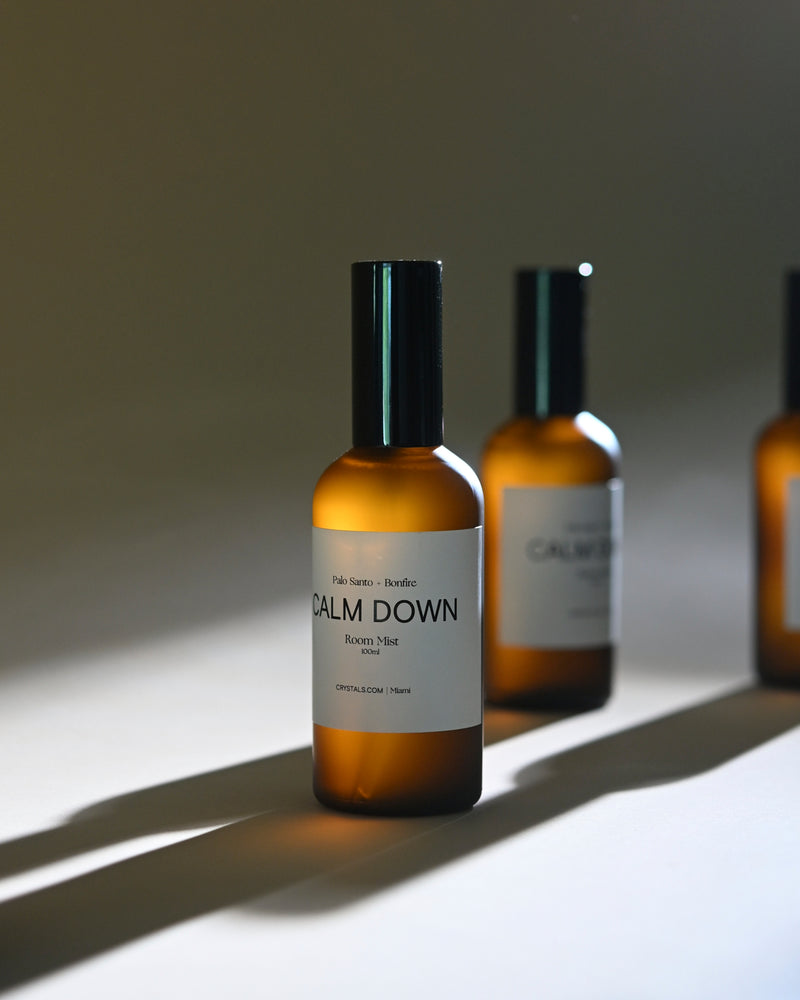 CALM DOWN Room Mist - Palo Santo + Bonfire