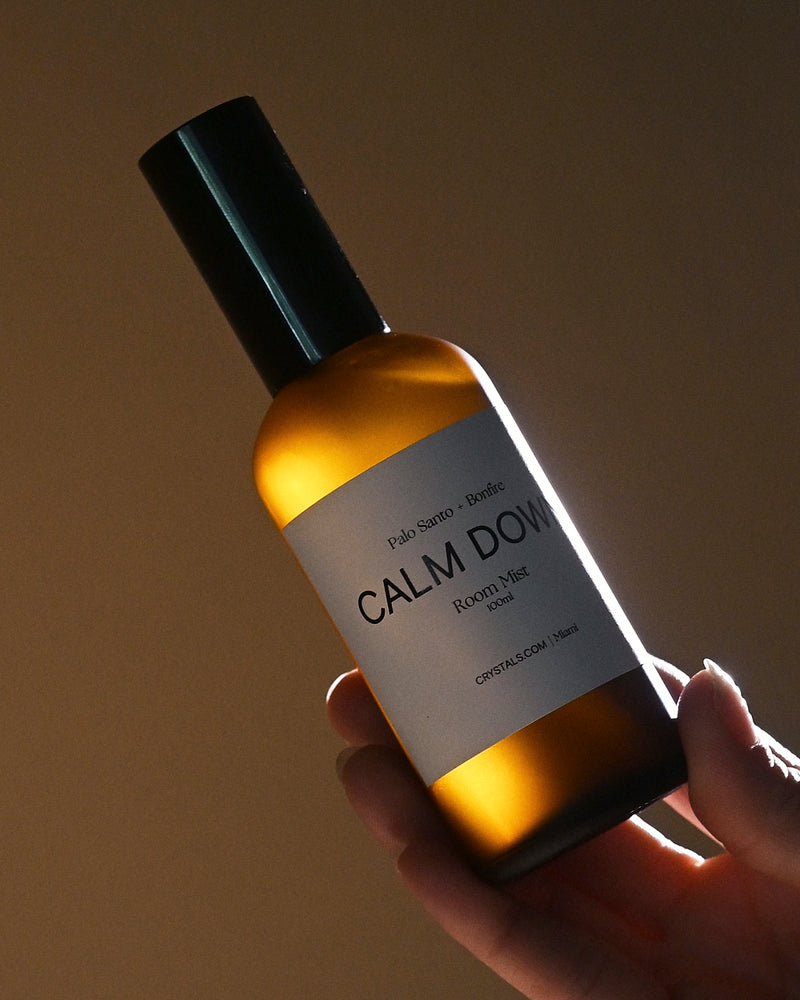 CALM DOWN Room Mist - Palo Santo + Bonfire