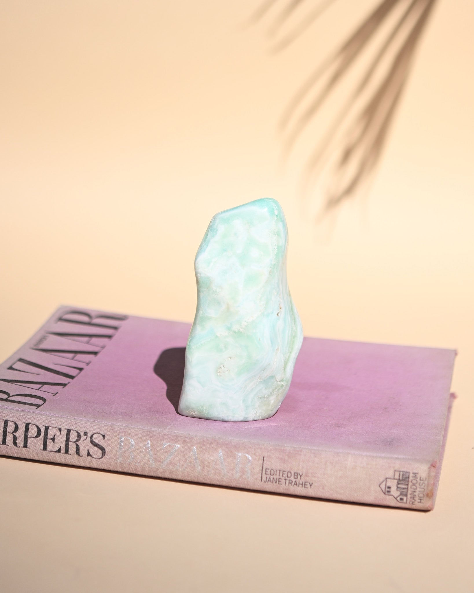 Caribbean Calcite Freeform - calcite crystal freeform sculpture side view