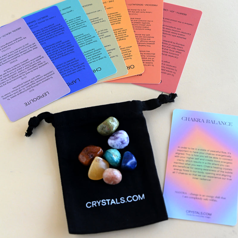 crystals to balance chakras 