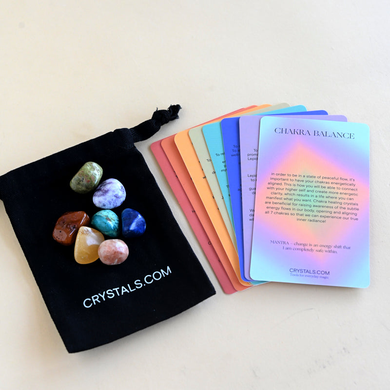 crystals to balance chakras 