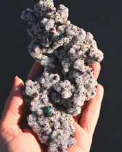 Chalcopyrite on Quartz, 0.75 lb specimen