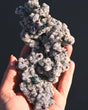 Chalcopyrite on Druzy Quartz 0.75 lb — Casteel Mine