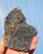 Chalcopyrite on Druzy Quartz 0.815 lb — Casteel Mine
