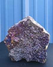 Chalcopyrite, Quartz and Dolomite, 19.7 lb statement specimen, Casteel No. 35 Mine, Missouri
