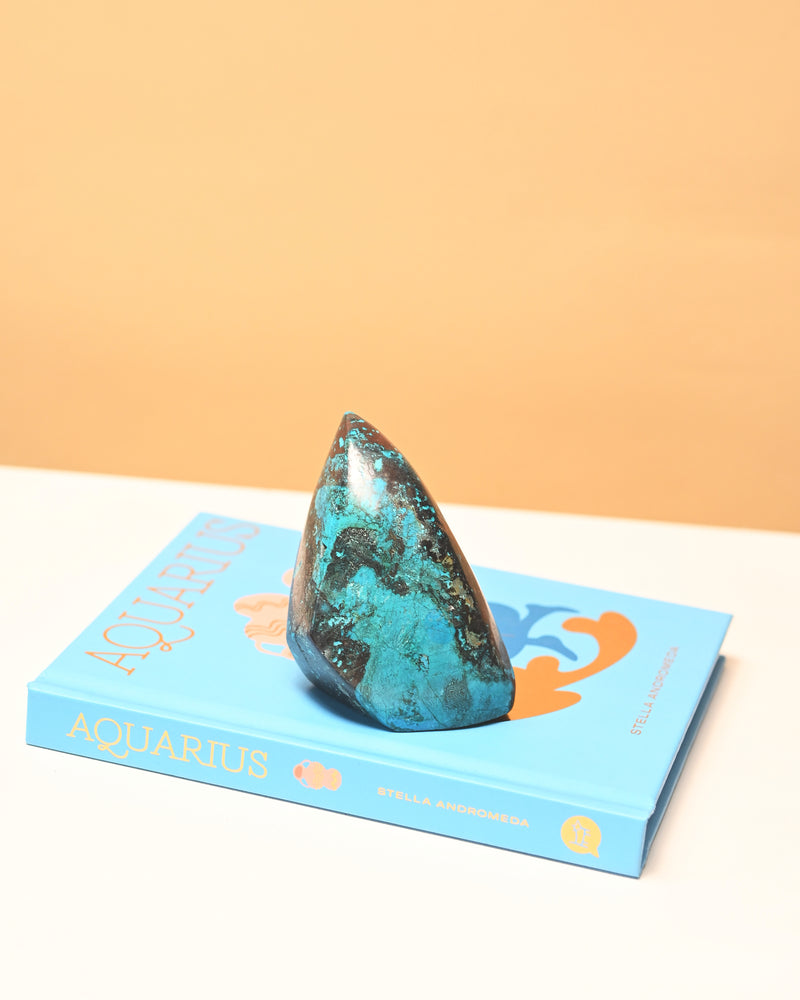 Chrysocolla Freeform 4in 1.1lbs No. 250