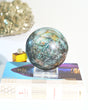 XL Chrysocolla Sphere 7.2lbs