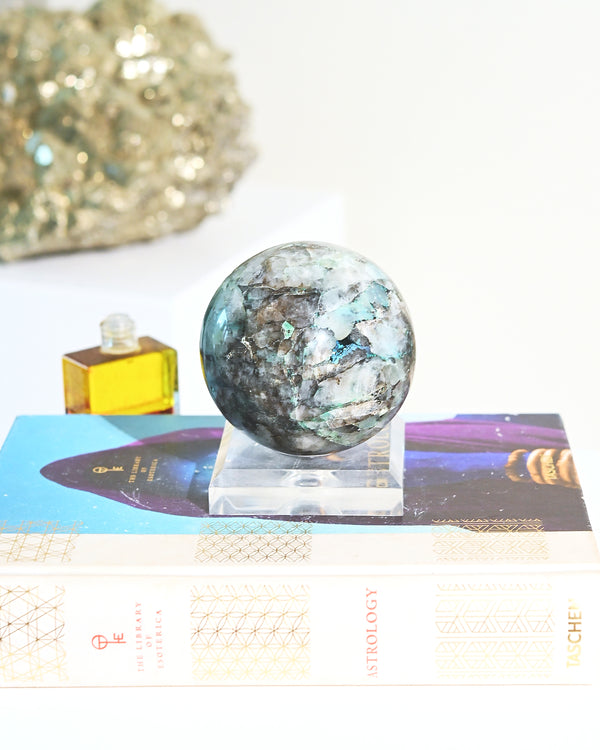 Chrysocolla Sphere 3.5in