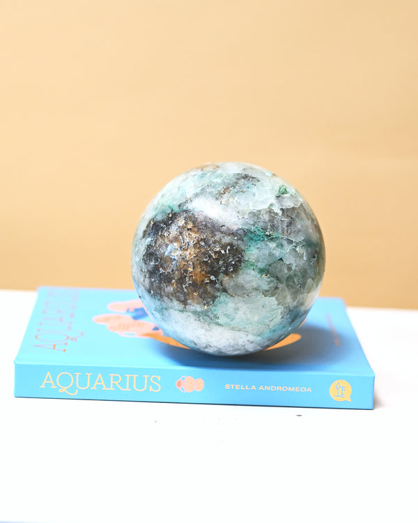 Chrysocolla Sphere 2.1lbs