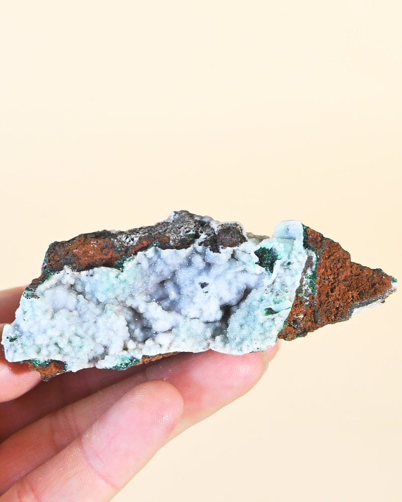 Druzy Chrysocolla 3in