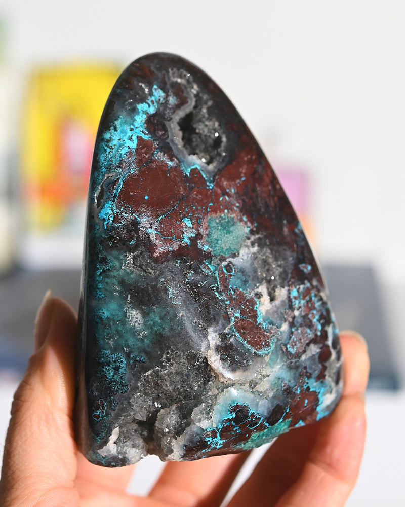Chrysocolla Freeform 4in 1.1lbs