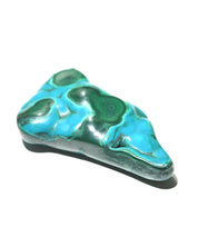 Chrysocolla Malachite freeform alternate angle