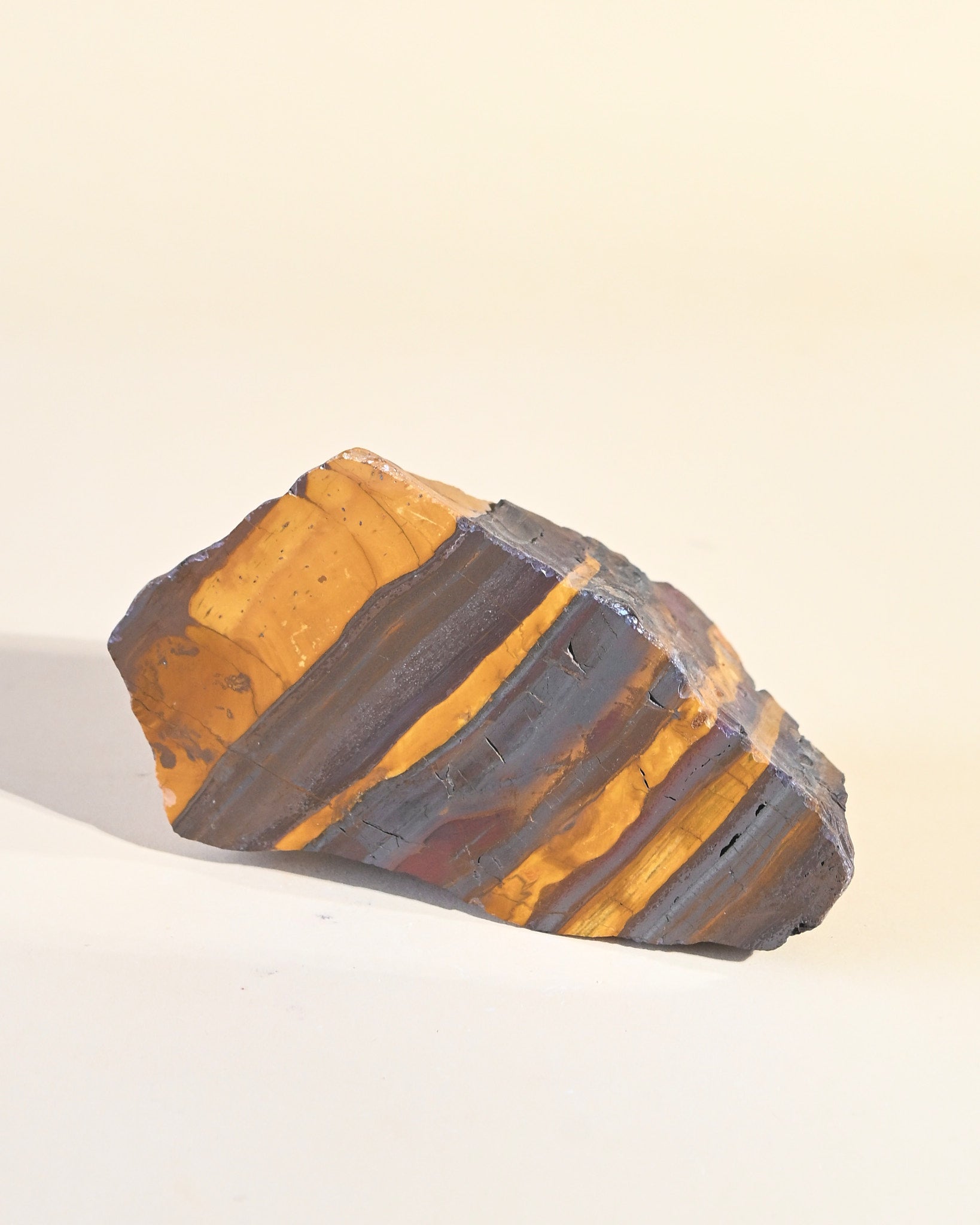 Golden Tiger Eye Polished Face | Australia - Image 3