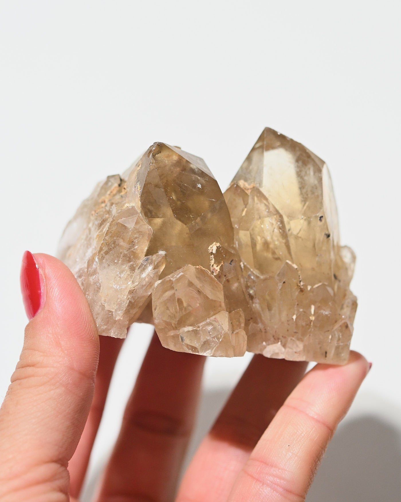 Elestial Citrine Cluster