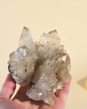 Natural Citrine Quartz Cluster