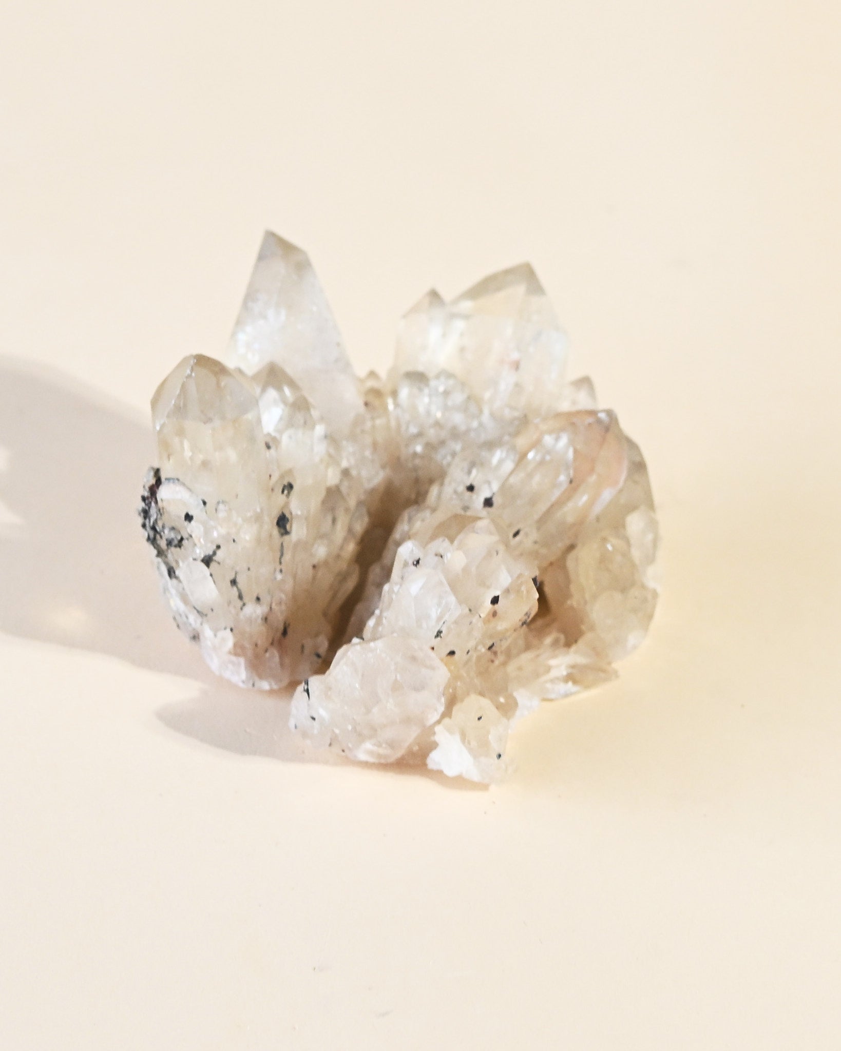 Natural Citrine Quartz Cluster