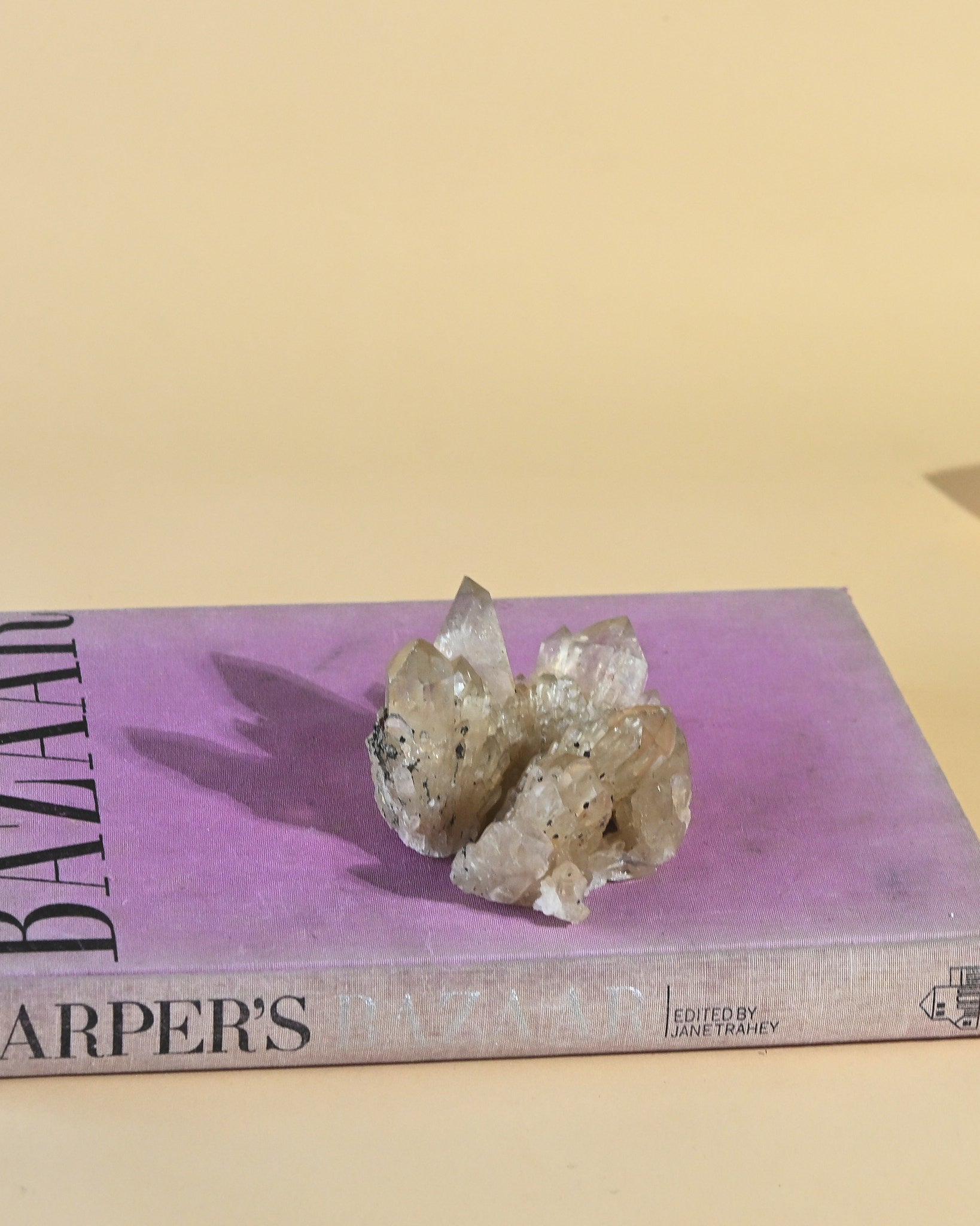 Natural Citrine Quartz Cluster